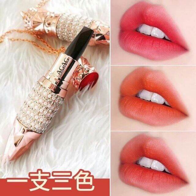 Son kim cương 3 màu siêu lì