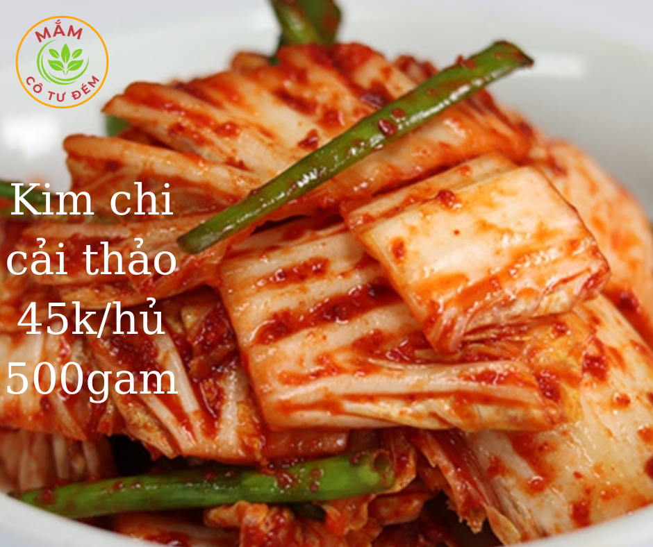 kim chi cải thảo1kg [chua cay giòn ngon chuẩn vị hàn quốc]