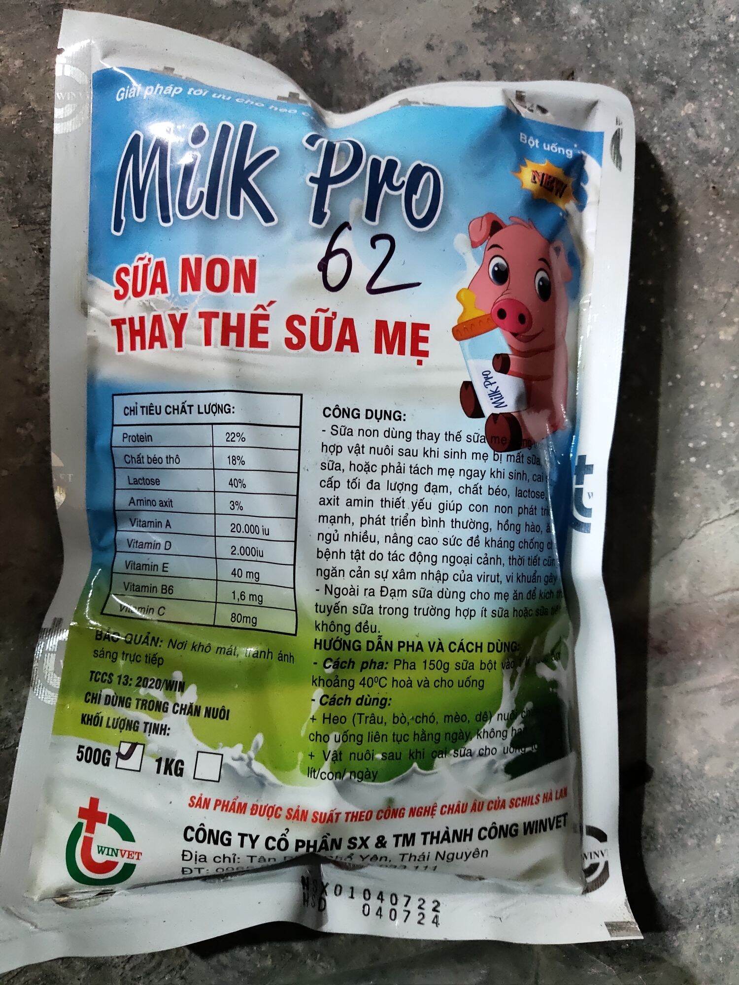 Sữa milk pro cho chó con, mèo con