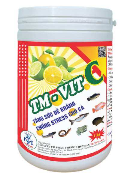 Vitamin C cho cá lươn ếch baba lon 1kg