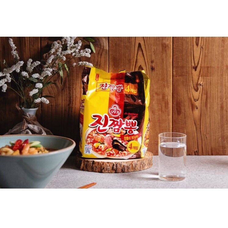 OTTOGI) Mỳ Hải Sản Jin Jjambbong - [오뚜기] 진짬뽕 130G