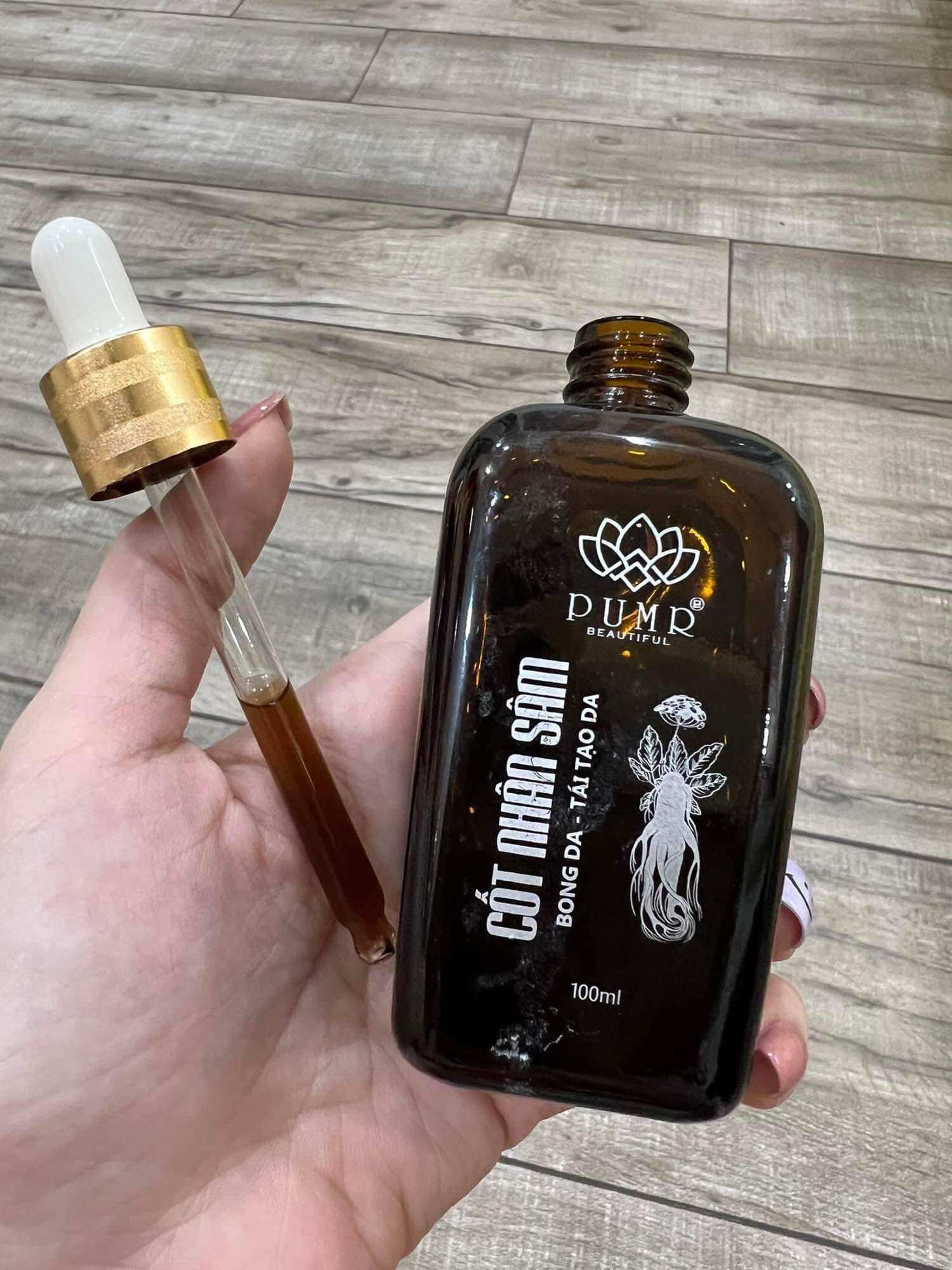 PUMR CỐT NHÂN SÂM MẪU MỚI
