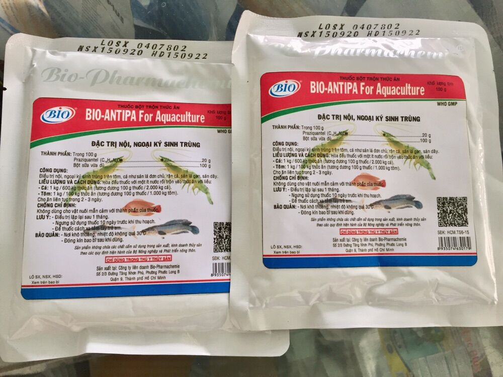 Bio- Antipa ( Nội, ngoại ký sinh trùng)