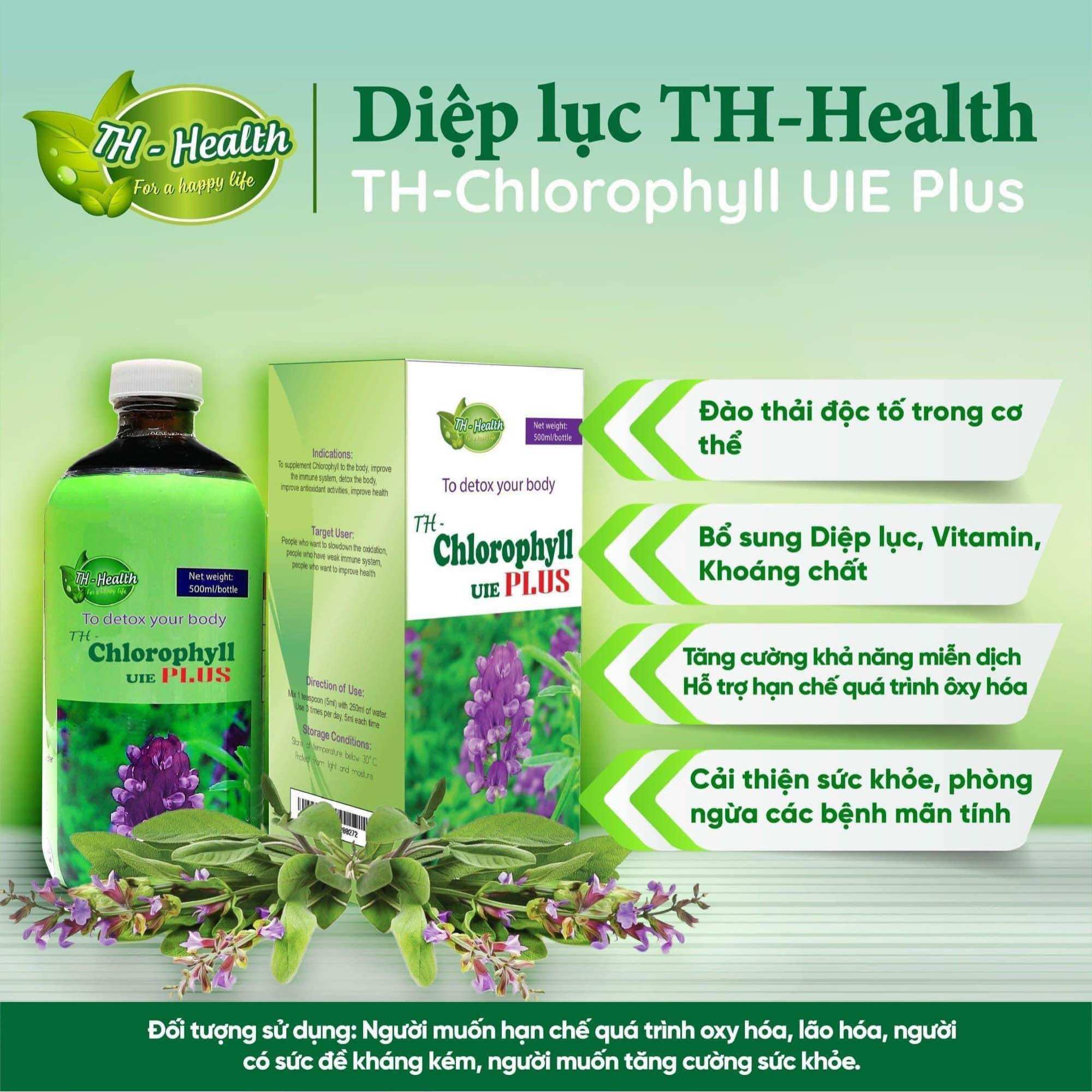 🌳🌳🌳Diệp lục TH Health - Cho mùa hè thanh mát