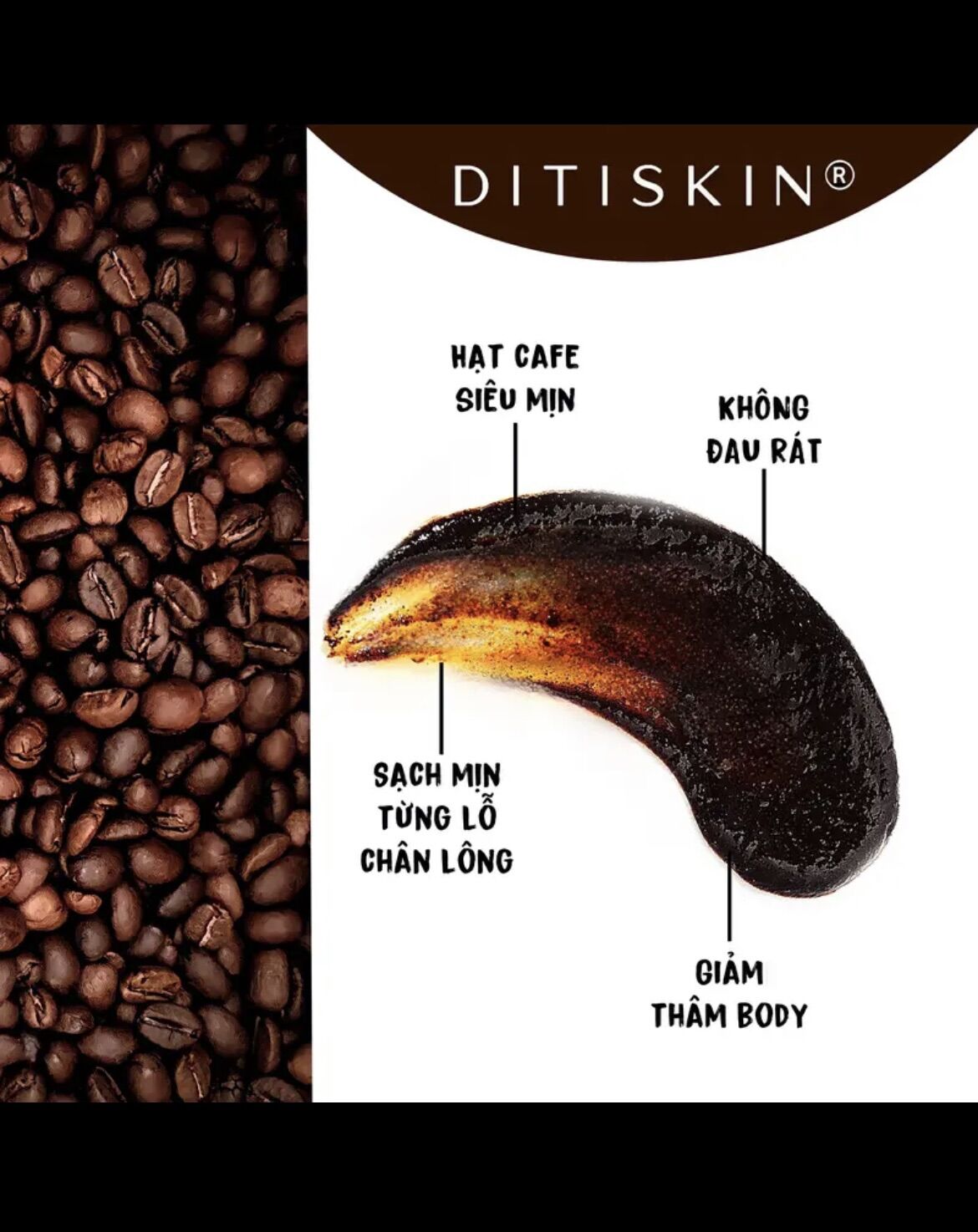 TẨY TẾ BÀO CHẾT COFEE BODY SCURB 1kg
