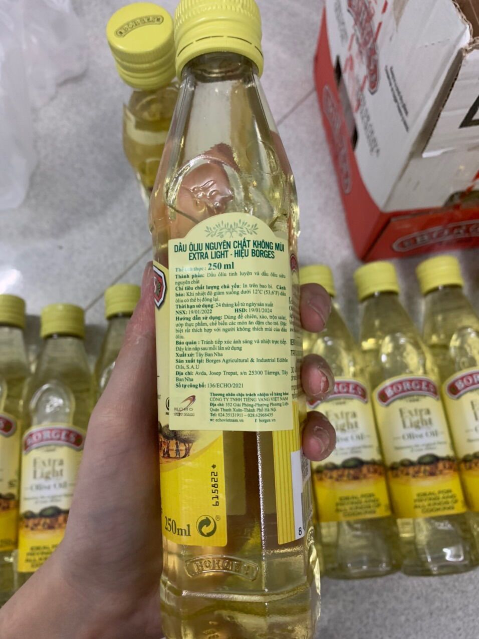 Dầu oliu không mùi- 250ml