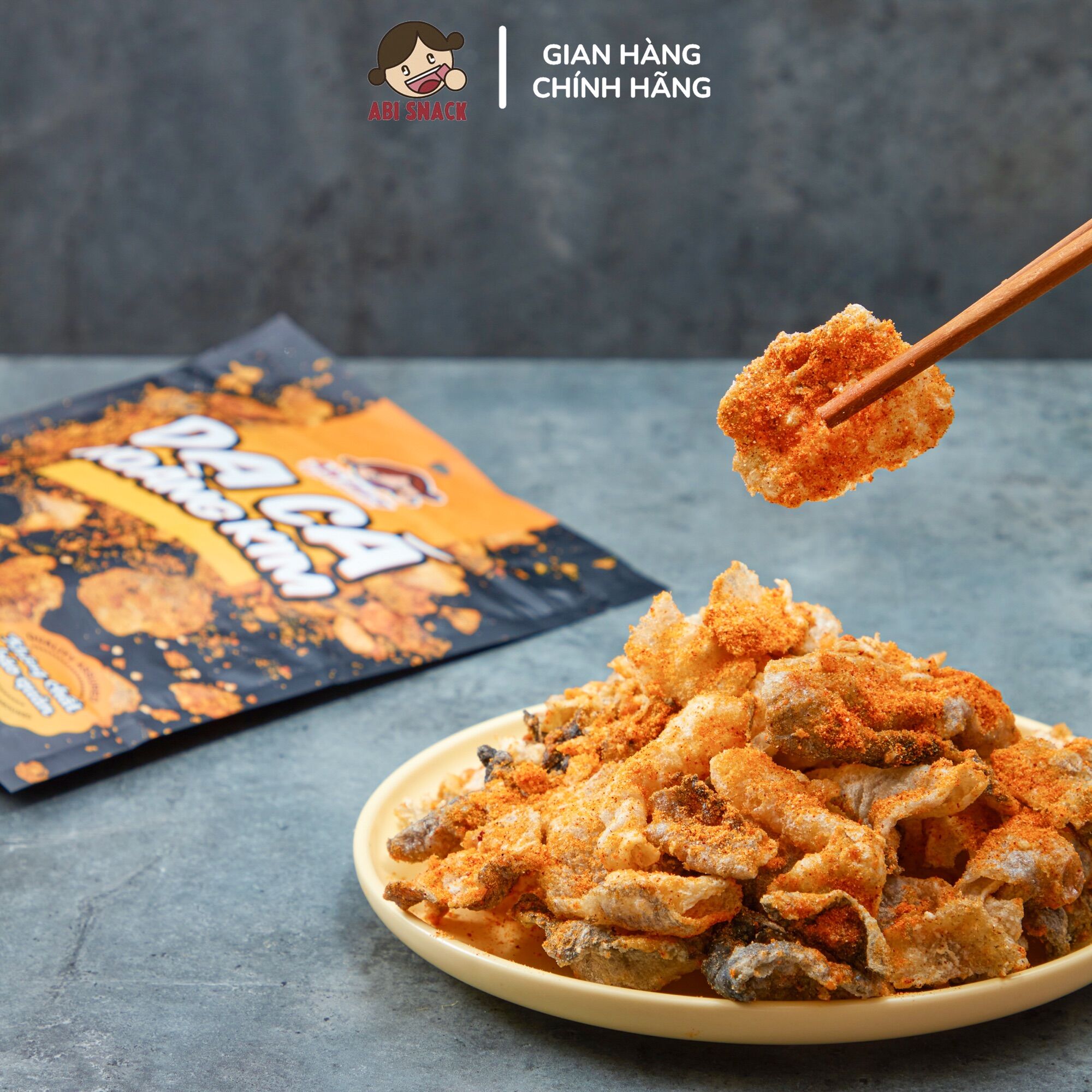 Da Cá Hoàng Kim - Da Cá Trứng Muối ABI SNACK