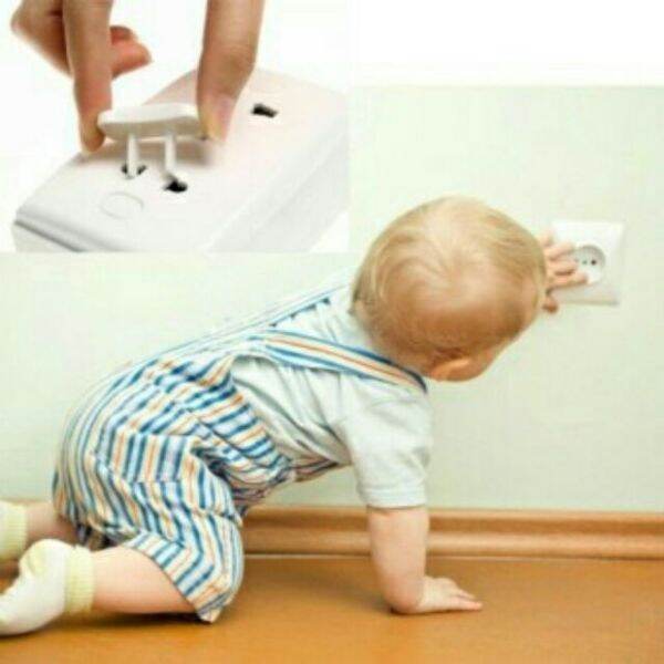 Combo 10 nút bịt ổ điện 2 chân an toàn cho bé
