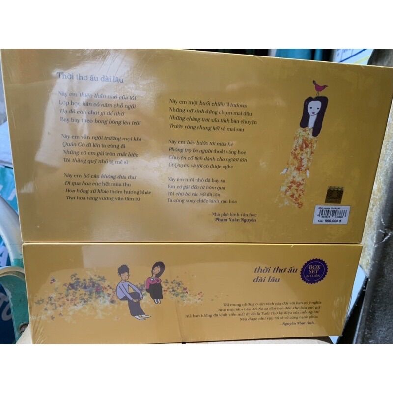 Sách - Trọn bộ 24 Cuốn ( Nguyễn Nhật Ánh ) Boxset 24 Cuốn