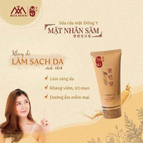 Combo Cao mụn sâm đỏ 15g + Sữa rửa mặt CHÍNH HÃNG