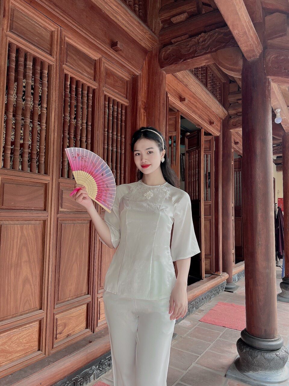BỘ GẤM - SET PHẬT TỬ ĐI LỄ CHÙA - ĐỒ LAM ĐI CHÙA - ĐỒ BỘ MẶC NHÀ - ĐỒ LỤA