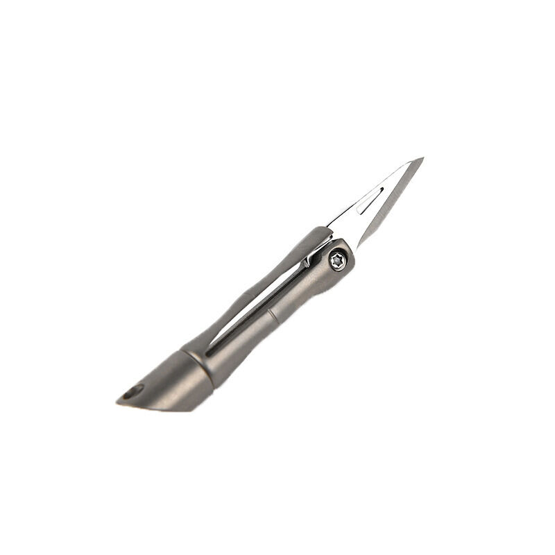 móc khóa mini titanium hình đốt trúc cực đẹp