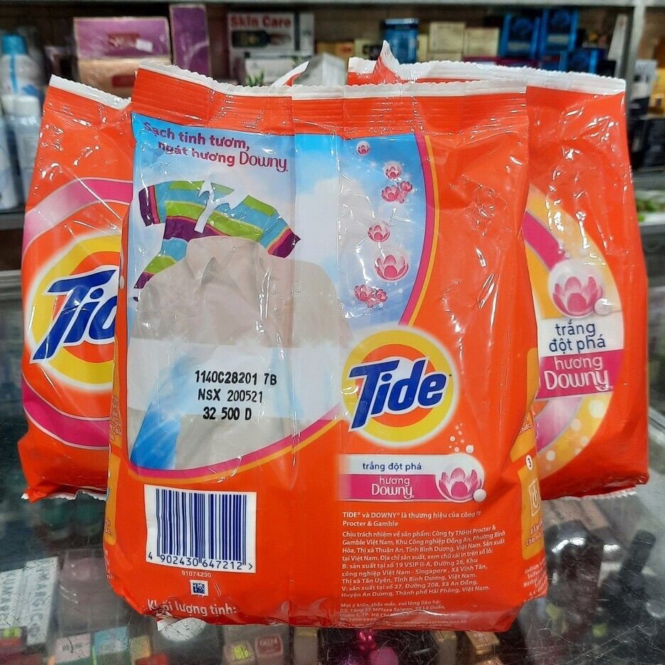 Bột giặt Tide Trắng đột phá hương Downy 690g