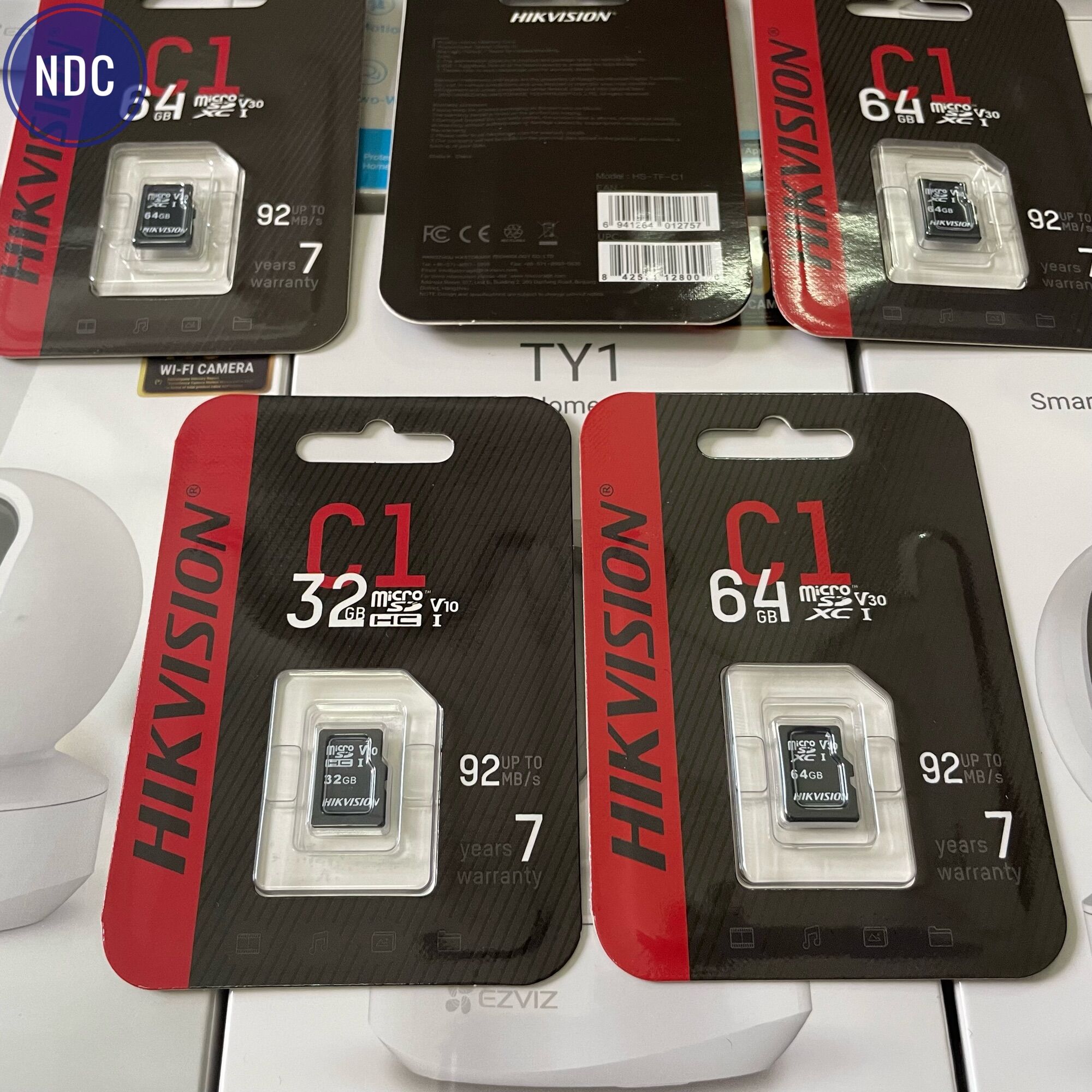 Thẻ nhớ micro sd hikvision c1 92mb/s 32gb||64gb