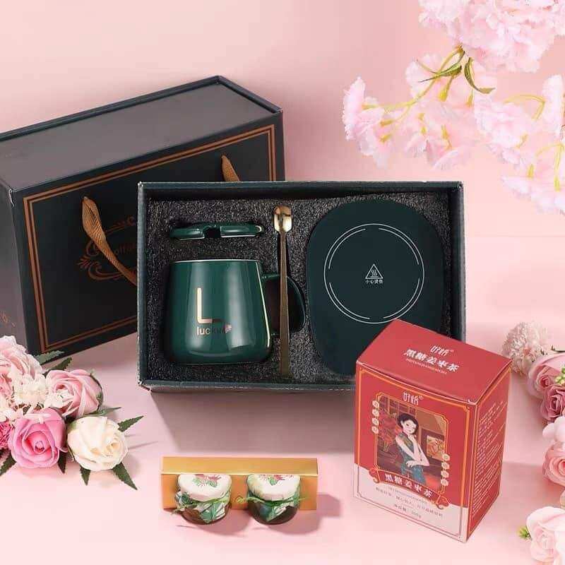 BỘ CỐC HÂM NÓNG ĐỒ UỐNG LUCKY