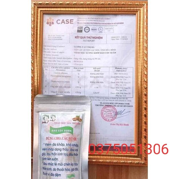 Bảo cốt xuân thảo mộc gia chuyền xương khớp