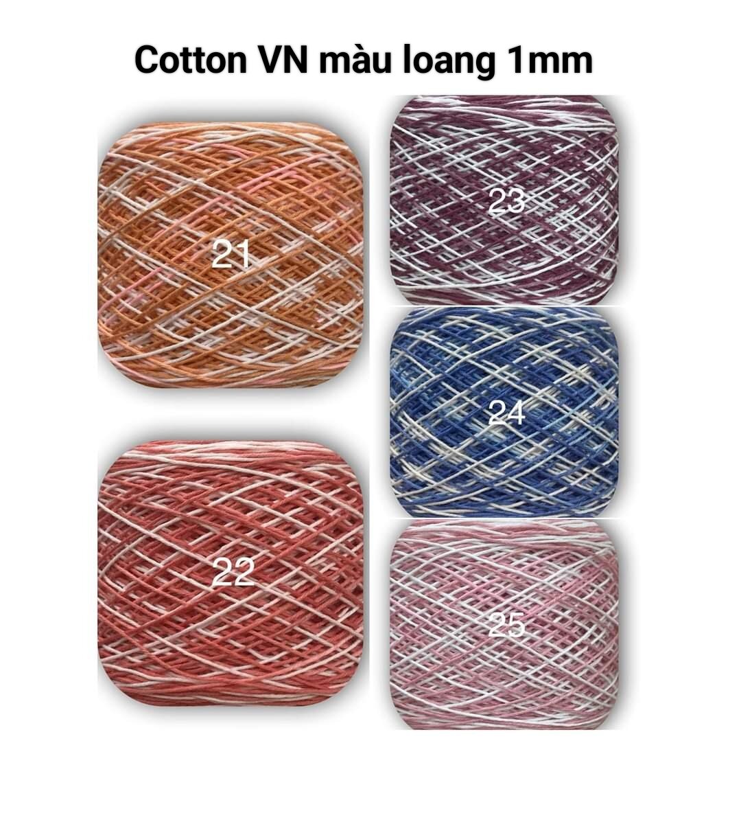 COTTON VN MÀU LOANG