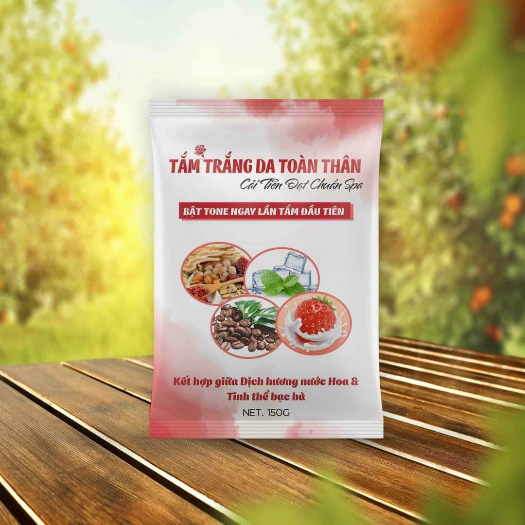 Tắm trắng da toàn thân