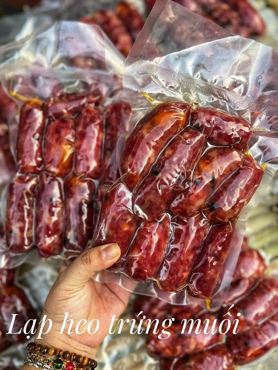 500g lạp xưởng heo trứng muối