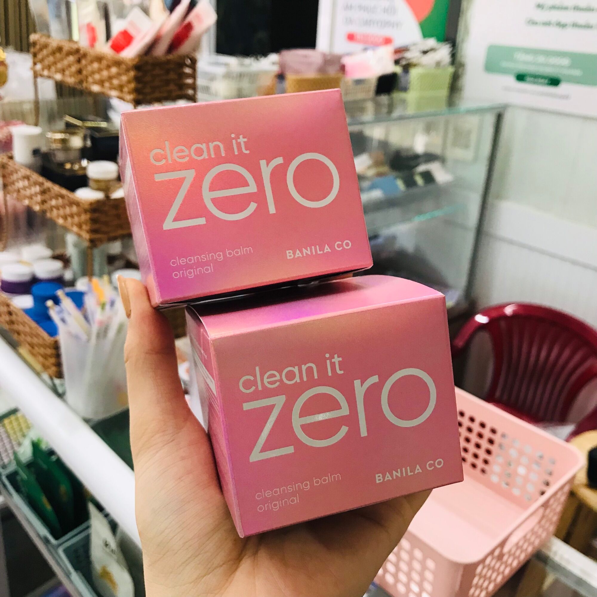 Sáp tẩy trang Banila Co Clean It Zero #Hồng 50ml
