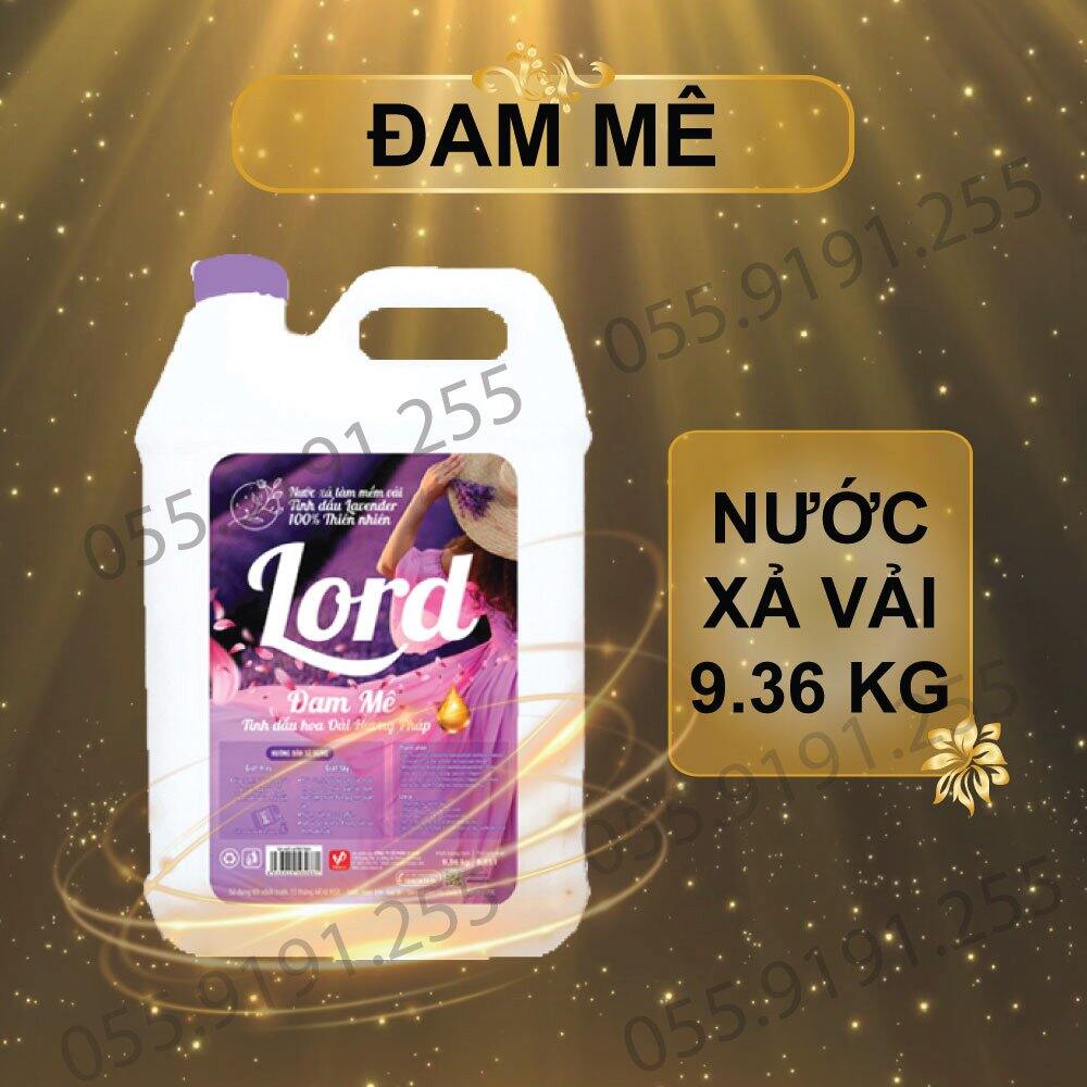 Nước xả vải Lord hương đam mê 9,36kg