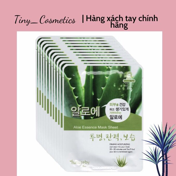 Mặt nạ giấy Nha đam Natureby Essence Mask Sheet 23g