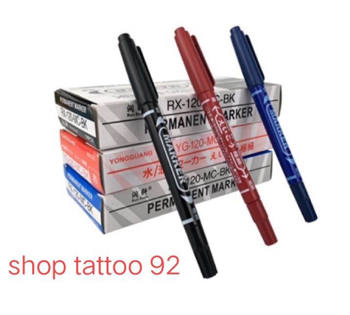 Bút vẽ tattoo lên da