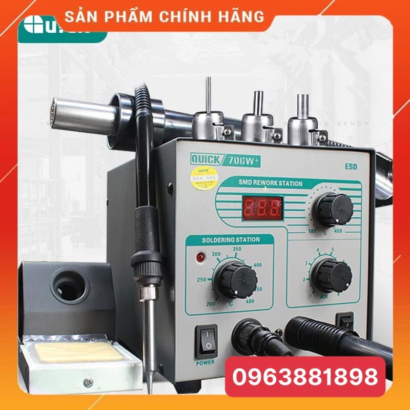 Máy khò liền hàn 2 trong 1 QUICK 706W