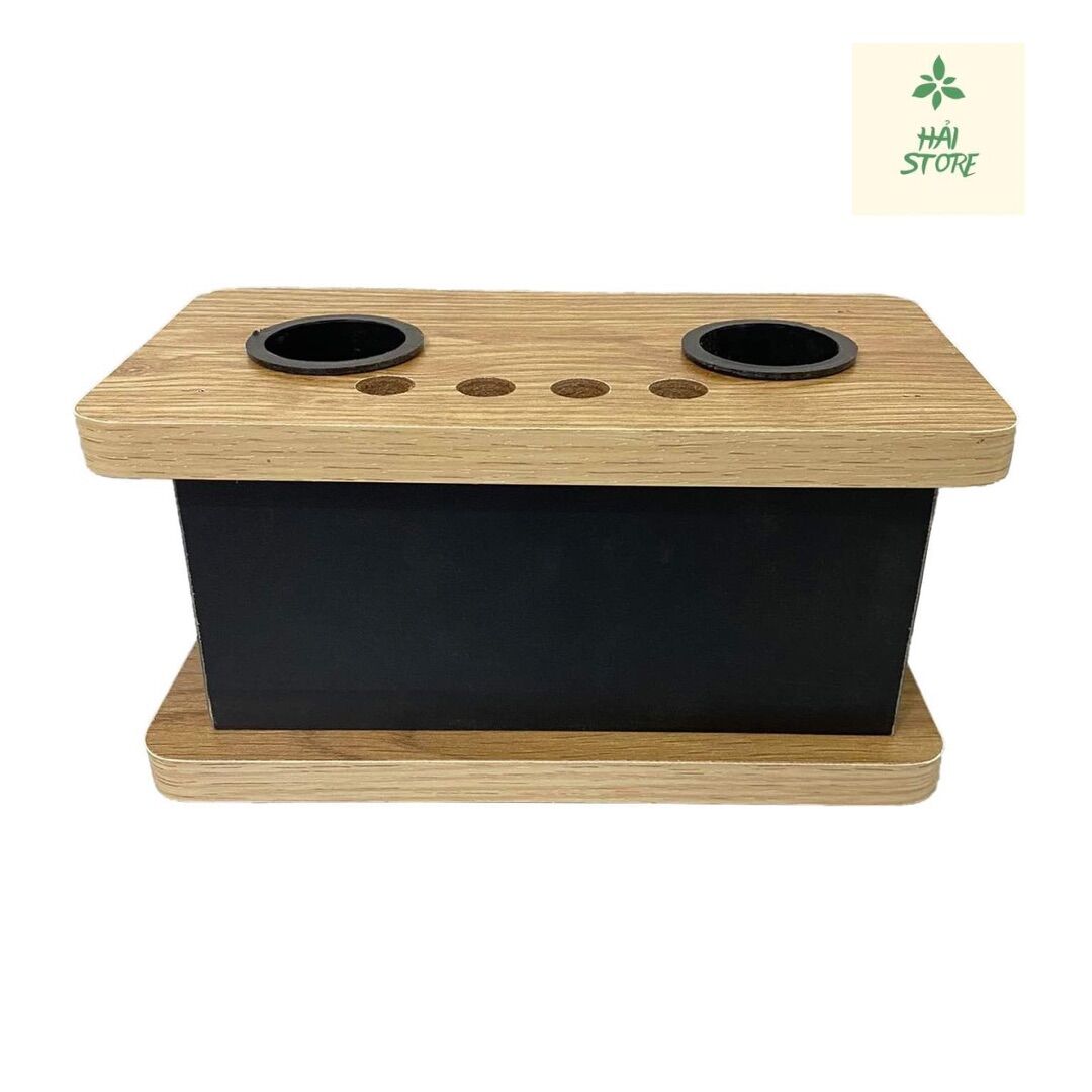 Chân micro để bàn , Đế gỗ cắm micro để bàn