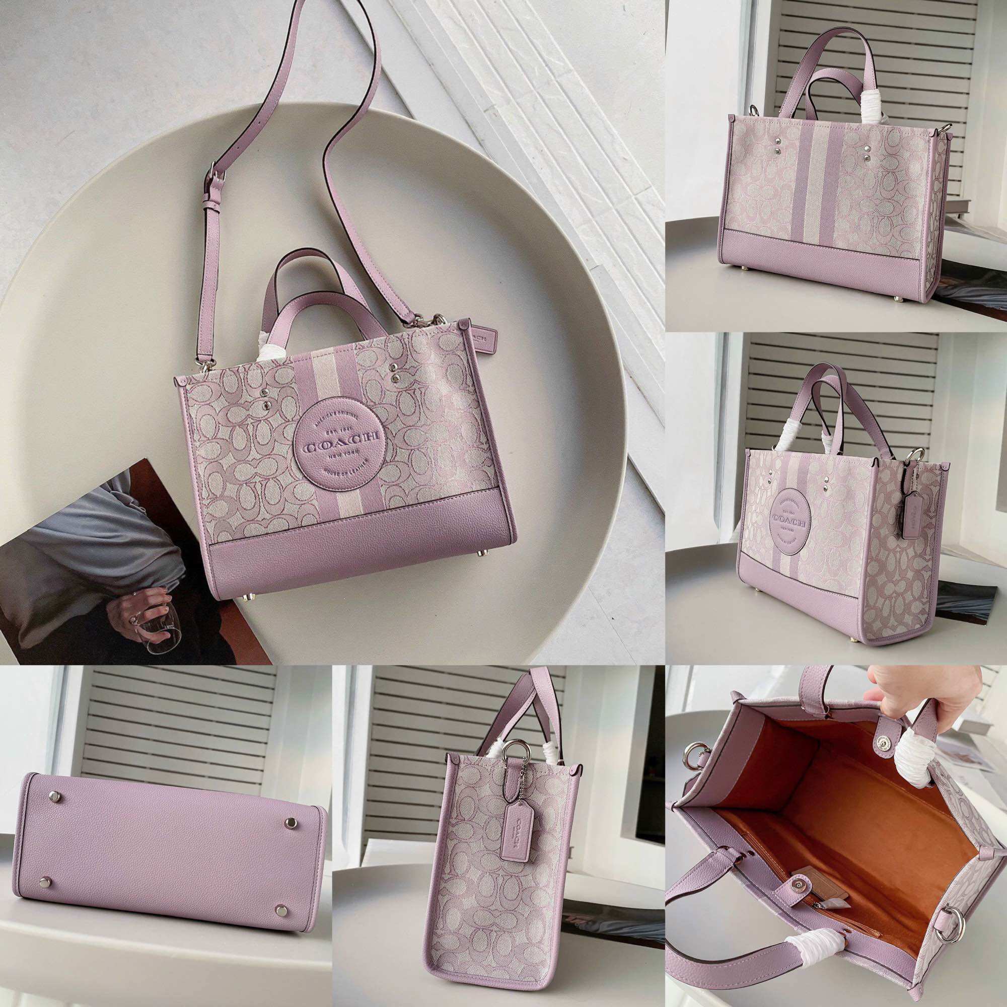 Túi C0ach Dempsey Tote 30 nữ tính