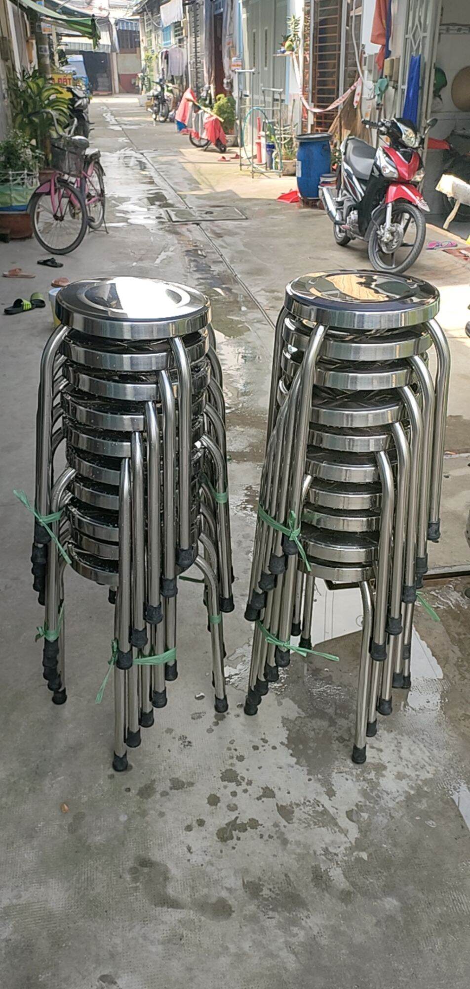 [HCM]Bộ bàn tròn 1.2m inox 10 ghế Cao Cấp siêu rẻ SHIP CODE TOÀN QUỐC