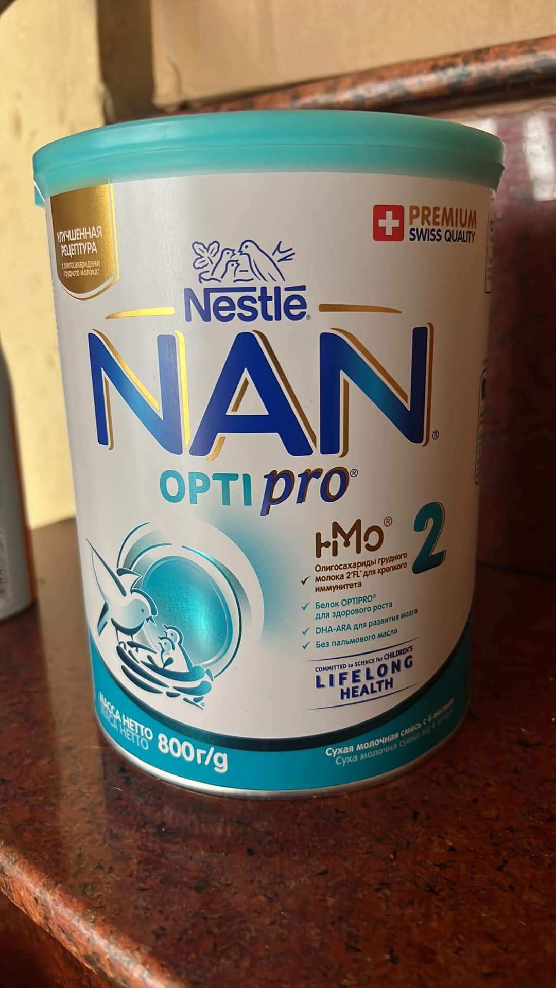 Sữa Bột Nestlé NAN nga số 1/2 800gr