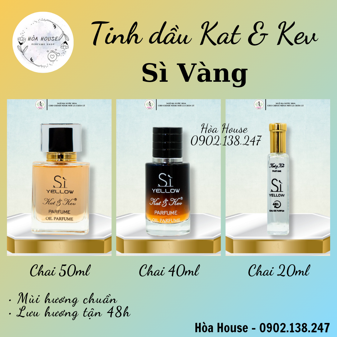 Nước hoa Kat & Kev - Sì Vàng
