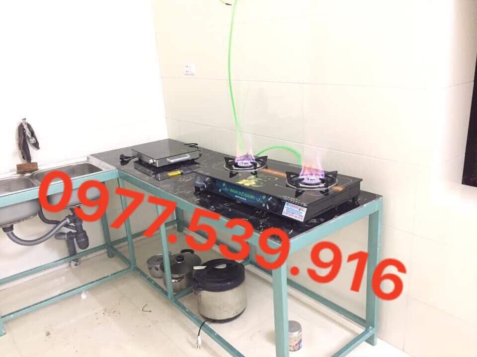 Bếp Biogas đôi kính
