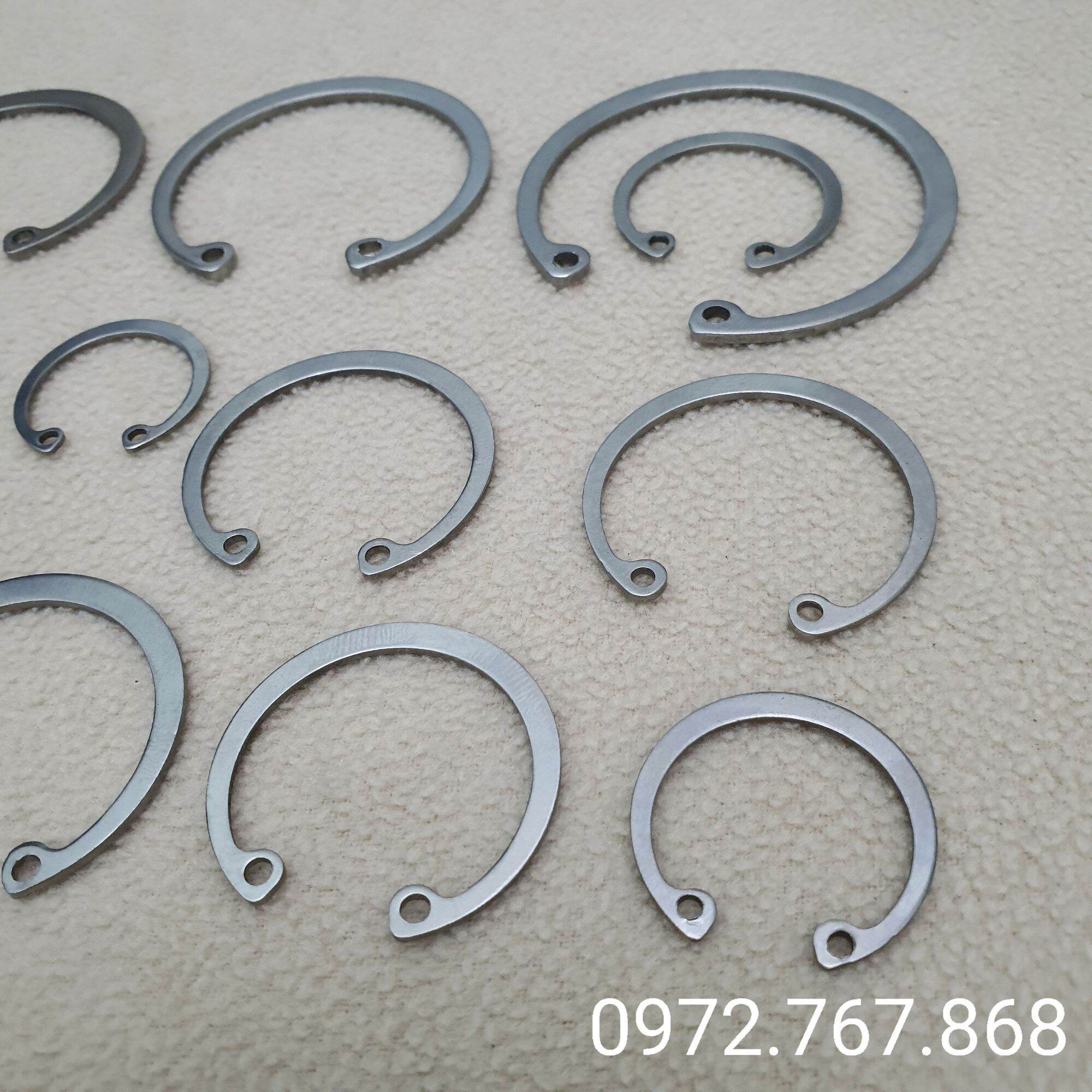 Vòng phanh chặn lỗ inox 304 (vui lòng đọc mô tả để chọn đúng loại)