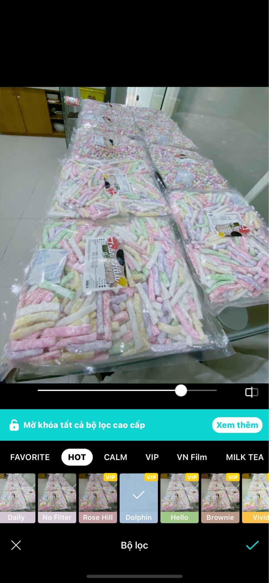 Trân châu sợi cơm dừa ngũ sắc