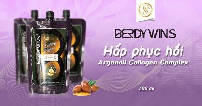 [CHÍNH HÃNG] Hấp phục hồi – Arganoil Collagen Complex – BERDYWINS – 500ml