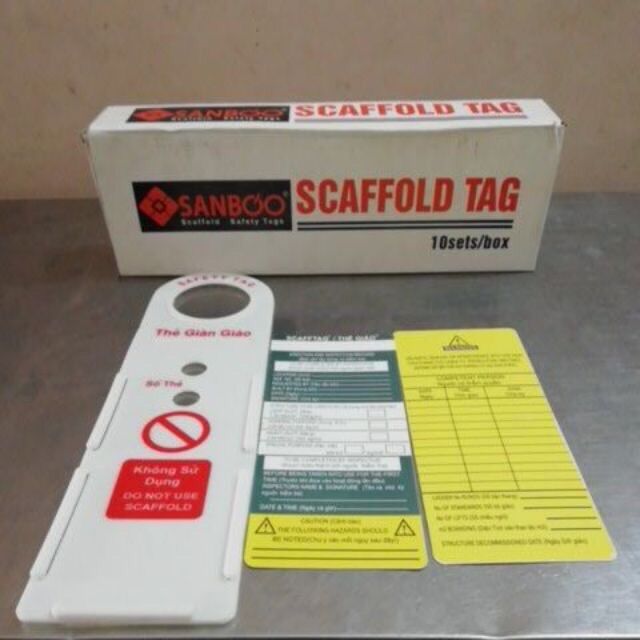 Thẻ giàn giáo -scaffold tag