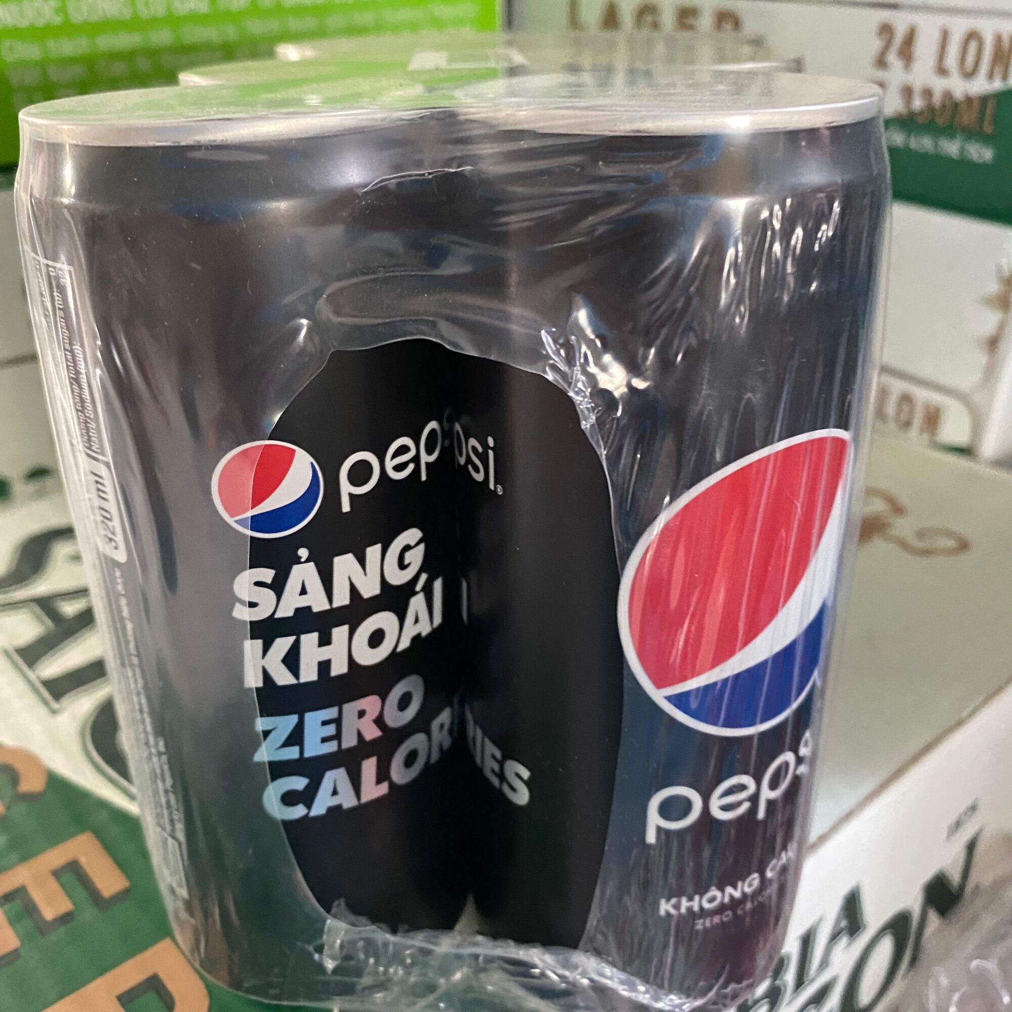 Lóc 6 lon hoặc lẻ 1 lon Nước ngọt Pepsi không calo 330ml x 6 . vui lòng chọn phân loại