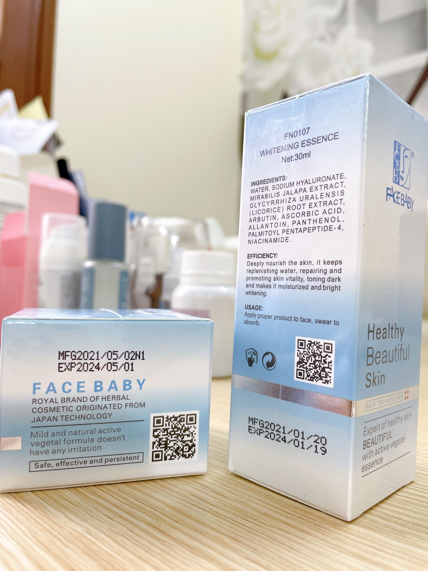 Tinh chất Baby Face xanh
