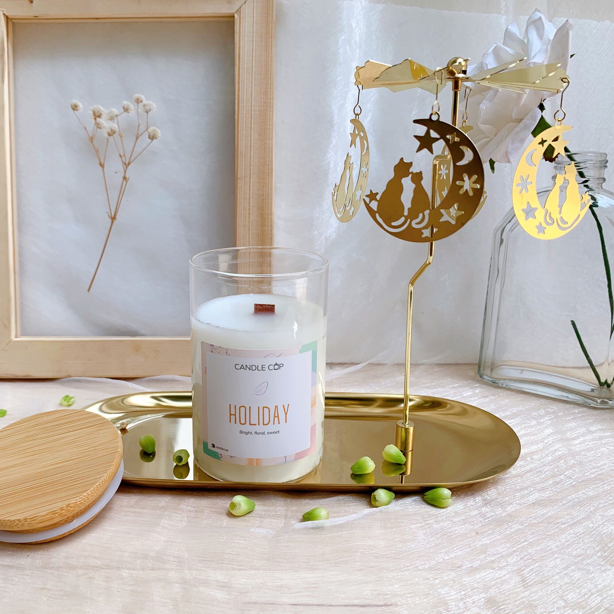 Nến thơm Candle cup- Mùi Holiday