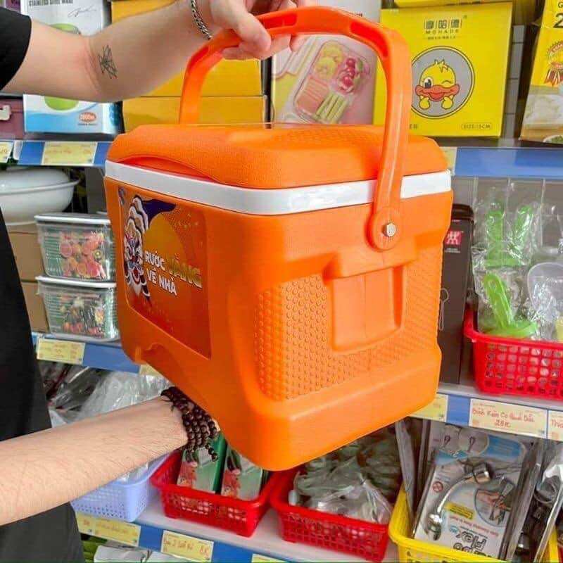 Thùng đá 8 lít thể tích thực 6l