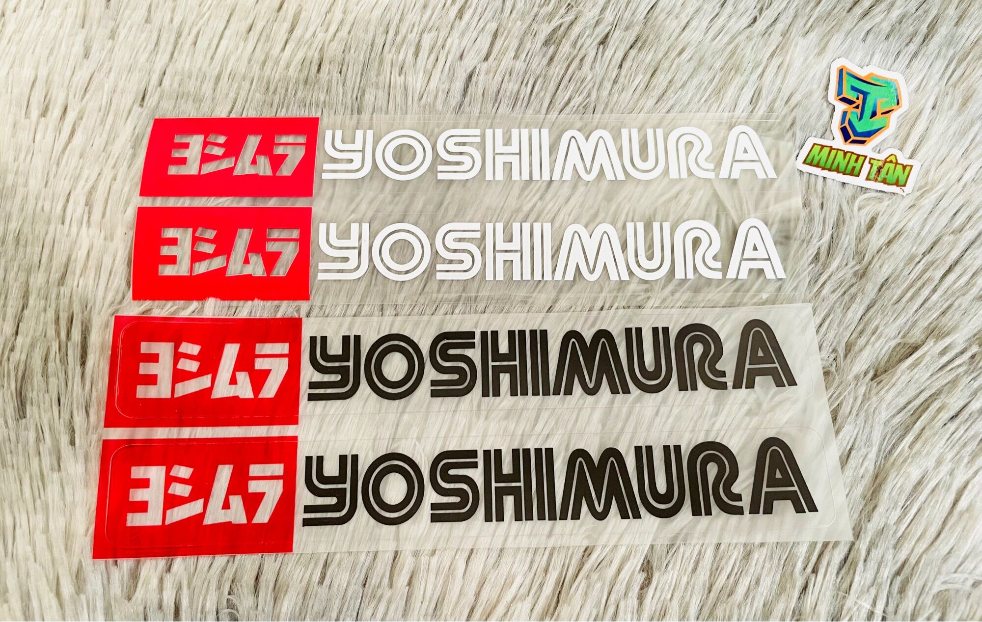 Tem chân phuộc Trước Yoshimura nền trong loại siêu tốt