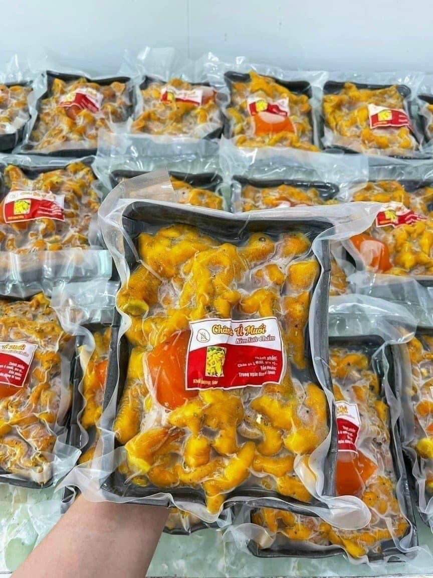 1kg chân gà rút xương ủ muối