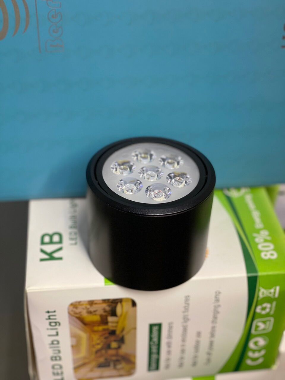 Đèn lon nổi led 3w và 7w