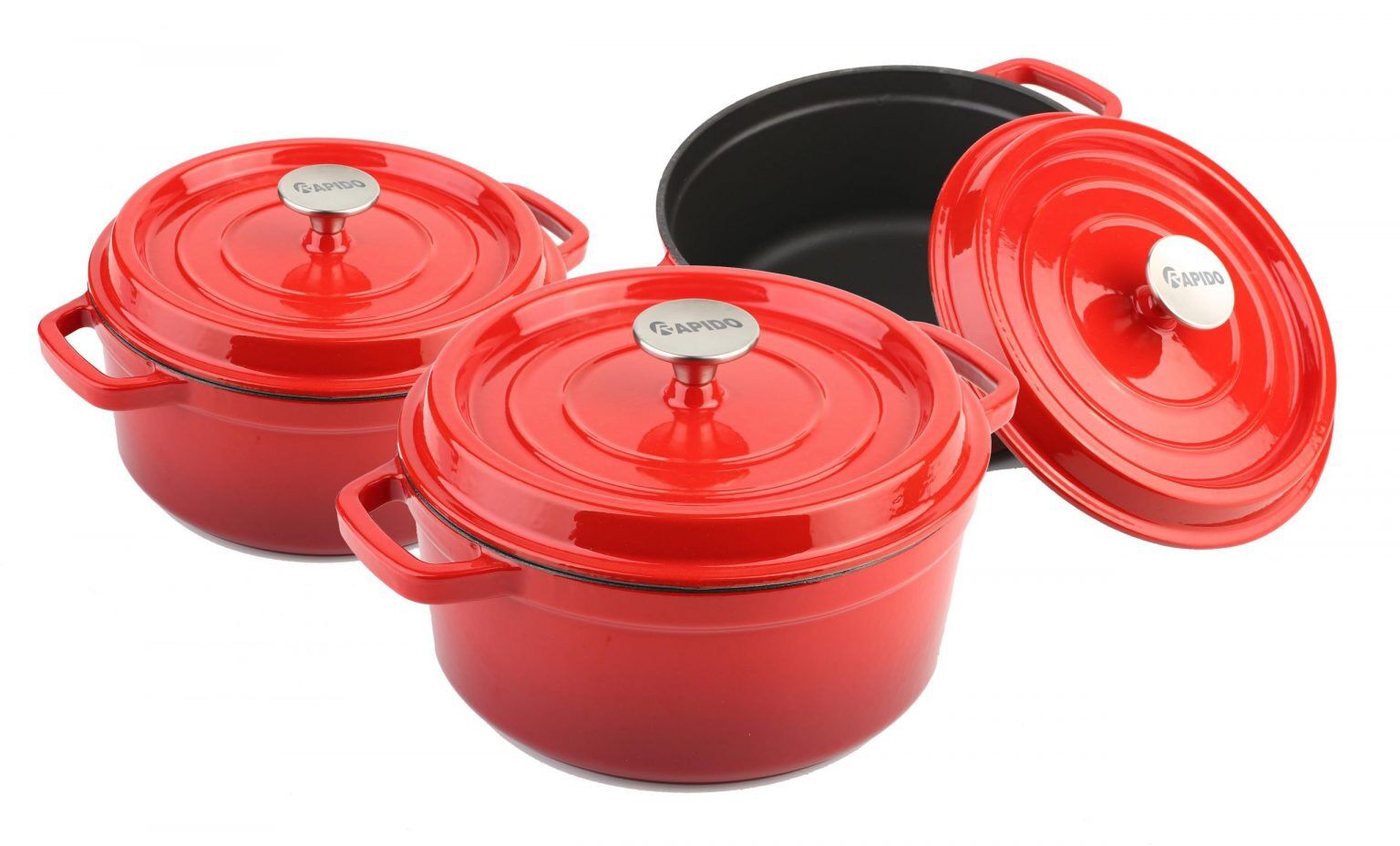 Nồi gang đúc tráng men Rapido (24cm) RK24-RD