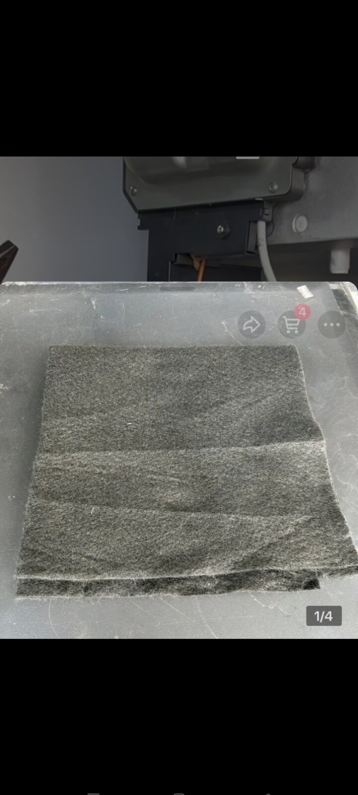 Tấm carbon chống cháy 50*50