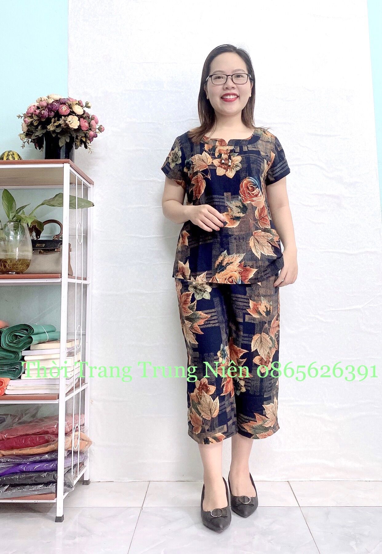 Bộ lanh lửng anh thư cho mẹ cho bà_bộ lanh trung niên cho bà cho mẹ