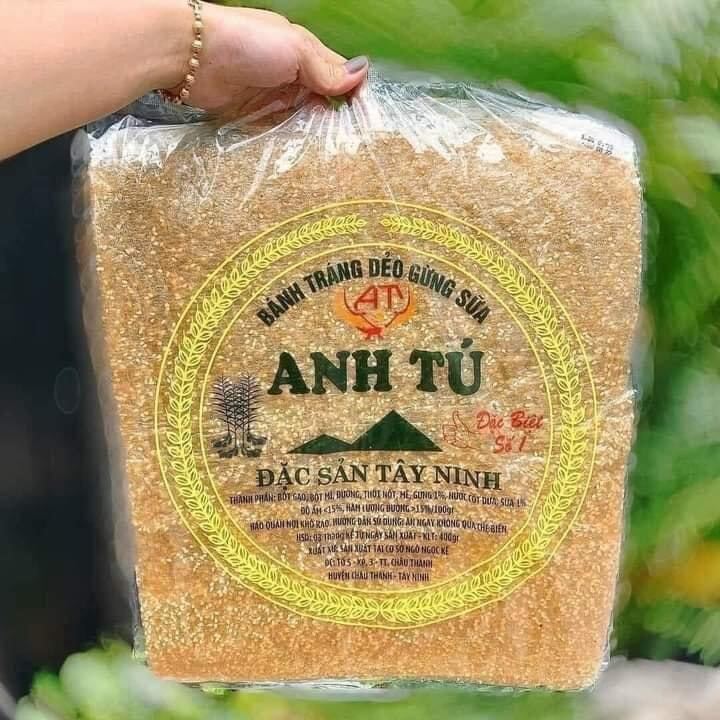 BÁNH TRÁNG DẺO GỪNG SỮA 400gr