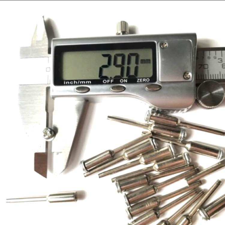 Trục kẹp đĩa lỗ vít 3mm cán 2.35mm